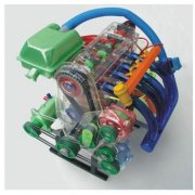 桑塔納發動機模型