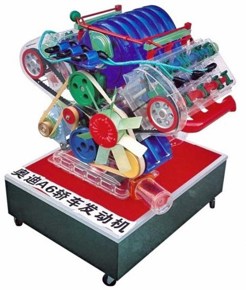 奥迪（dí）A6发动机模（mó）型