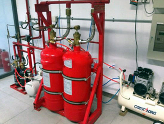 模擬氣體滅火實訓