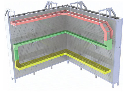 金屬橋架安裝實訓