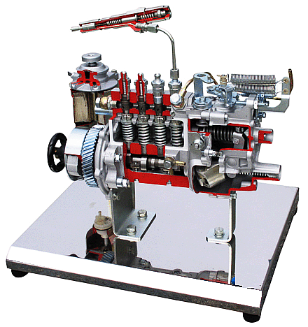 高壓油泵解剖模型