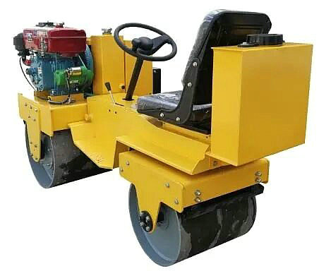 雙鋼輪（lún）壓路機械仿